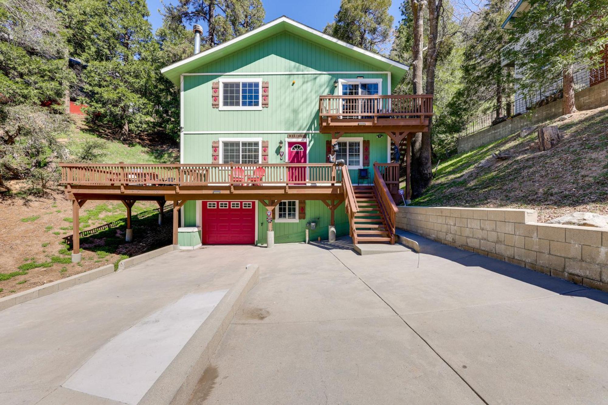 Remodeled Crestline Retreat Walk To Lake Gregory! ภายนอก รูปภาพ